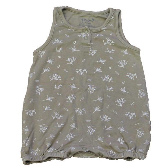 Goumi Baby Romper 6-12Months Sleeveless Button Bubble Romper Boys Girls‎ - Picture 1 of 5